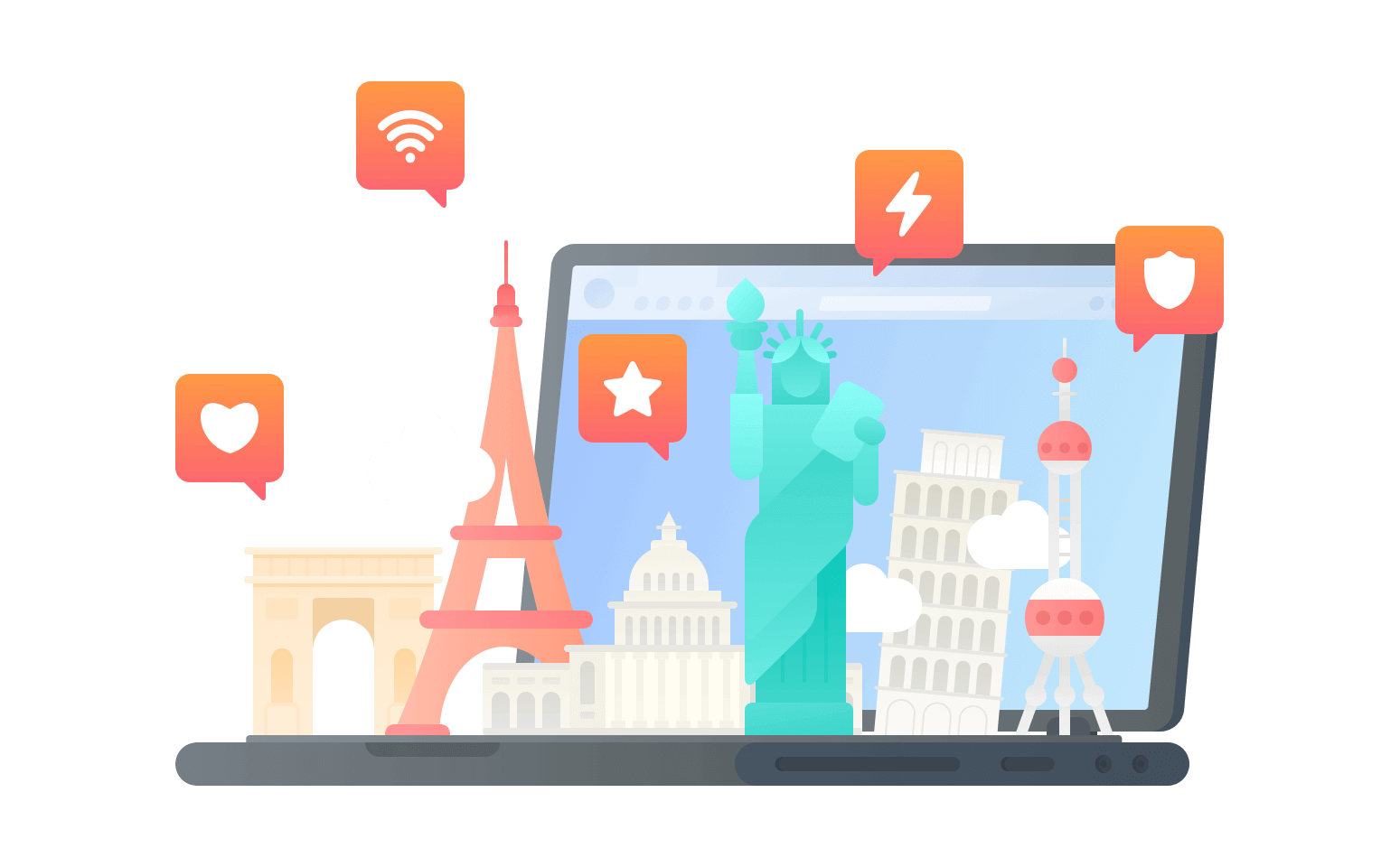 国外旅游怎么看腾讯视频 - 翻回VPN